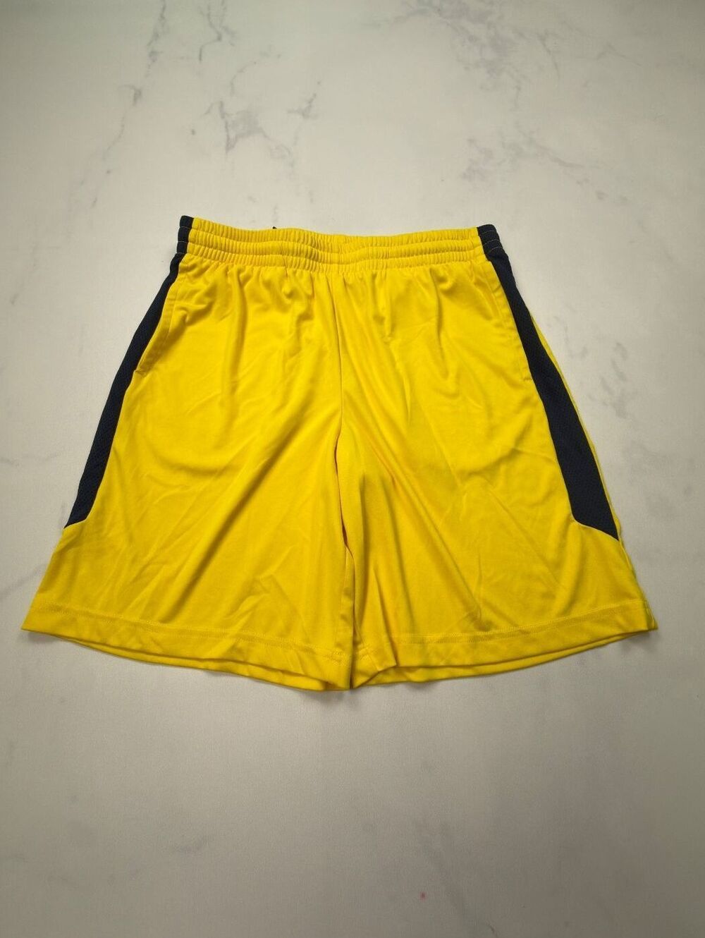 Tek Gear Athletic Shorts Yellow Modern Loose Fit - Boys XL Husky